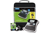 Label printer - DYMO LabelManager 210D Beschriftungsgerät, mit 12mm schwarz auf weiß D1 Etiketten & Tragetasche - 2094492