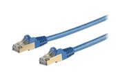 Netzwerk - Kabel - StarTech.com 5m CAT6a Ethernet Cable - Blue RJ45 Shielded Cable Snagless - patch cable - 5 m - blue - Blau - 5m - 6ASPAT5MBL