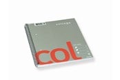 Blöcke, Formulare und Notizbücher - Bantex  Col College Pad Ruled Punched Holes A5 - 841181800