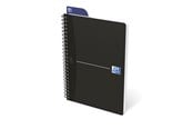 Blöcke, Formulare und Notizbücher - Oxford  Office Essentials A5 Soft Card Twin-wire Notebook Ruled 180 Pages Black SCRIBZEE® Compatible - 100103627