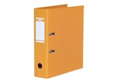 Briefordner und Ringmappen - ELBA "Strong-Line" Lever Arch File PP exchangeable spine label Orange A4 8 cm - 100400542