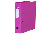 Briefordner und Ringmappen - ELBA "Strong-Line" Lever Arch File PP exchangeable spine label Pink A4 8 cm - 100400543