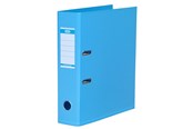 Briefordner und Ringmappen - ELBA "Strong-Line" Lever Arch File PP exchangeable spine label Light Blue A4 8cm - 100400545