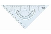 Utensilien zum Schreiben und Zeichnen - Linex 2622 Geometry Set Square - 100413013