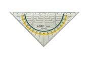 Utensilien zum Schreiben und Zeichnen - Linex S2616 Super Series Geometry Set Square - 100414165