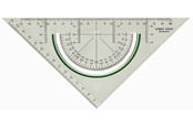 Utensilien zum Schreiben und Zeichnen - Linex S2622 Super Series Geometry Set Square - 100414166