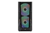 Gehäuse - AeroCool AirHawk Duo ARGB bk ATX - Gehäuse - Tower - Schwarz - ACCM-PB19033.11