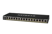 Switches - Netgear GS316PP 16-Port Gigabit Ethernet Unmanaged PoE+ Switch with FlexPoE (183W) - GS316PP-100EUS