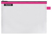 Freizeit & Reisen - Leitz WOW Traveller Zip-Beutel wasserabweisend M Pink - 40250023