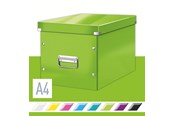 Archivierung und Aufbewahrung - Leitz Click & Store WOW Aufbewahrungs- und Transportbox Cube Groß Grün - 61080054
