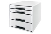 Archivierung und Aufbewahrung - Leitz WOW CUBE Schubladenbox Schwarz - 52520001
