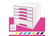 Archivierung und Aufbewahrung - Leitz  WOW CUBE Schubladenbox Pink - 52142023