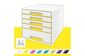 Schreibtischzubehör - Leitz  WOW CUBE Schubladenbox Gelb - 52142016
