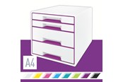 Archivierung und Aufbewahrung - Leitz WOW CUBE Schubladenbox Violett - 52132062
