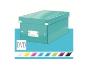 Archivierung und Aufbewahrung - Leitz Click & Store WOW DVD Aufbewahrungsbox Eisblau - 60420051