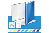 Briefordner und Ringmappen - Leitz Ringbinder WOW Laminated A4+ 4DR/25mm Blue - 42420036