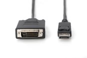 Display Kabel - DIGITUS DisplayPort 1.1a to DVI Adapter Cable - 1m - AK-340301-010-S