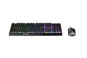 Tastaturen - MSI Vigor GK30 combo - keyboard and mouse set - US - Tastatur & Maus Set - Englisch (US) - Schwarz - S11-04US602-CLA