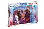 Puzzle - Clementoni 104 pcs. Puzzles Kids Frozen 2 - 27274