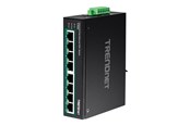 Switches - TRENDnet TI-PE80 - Industrial - switch - 8 ports - TI-PE80