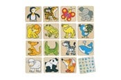 Brettspiele - Goki Wooden Memo Animals - 56700