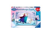 Puzzle - Ravensburger Disney Frozen Puzzle: Sisters forever 2x24pcs - 91157