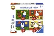 Puzzle - Ravensburger Miffy Puzzle 4in1 Boden - 69651