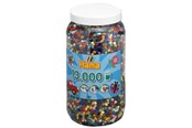 Kreativ-Spiele - Hama Ironing beads in Pot-Mix 13000 pcs - 211-67