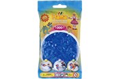 Kreativ-Spiele - Hama Beads - Transparent Blue 1000 pcs - 207-15