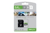 Speicherkarten - PNY Elite MicroSD/SD - 100MB/s - 64GB - P-SDUX64U185GW-GE