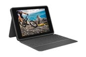 Tastaturen - Logitech Rugged Folio - keyboard and folio case - UK English - Tastatur & Folio-Set - Englisch (UK) - Schwarz - 920-009319