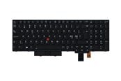 Tastaturen - Lenovo Chicony - Laptop Ersatztastatur - Nordic ISO - Schwarz - 01HX258