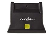 Eingangsadapter - Nedis CRDRU2SM3BK - SMART card reader - USB 2.0 - CRDRU2SM3BK