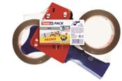 Klebeband und Kleber - tesa pack Ultra Strong Packaging Tape 2 x 66m x 50mm + Dispenser Brown - 57108-00000-01