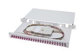 Netzwerkzubehör - DIGITUS 1U - Fiber Optic Sliding Splice Box - DN-96332-4