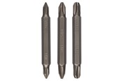 Bohrer & Bits - Bosch BITSSÆT DOBBELT PH 60MM 3STK GL - 2609255961