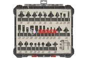 Haus & Garten - Bosch OVERFRÆSERSÆT BLANDET HM 1/4 30 DELE - 2607017476