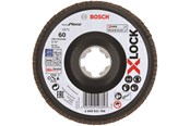 Winkelschleifer - Bosch LAMELSLIBESKIVE XLOCK SKRÅ BFM 125MM K60 - 2608621768