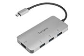 USB-Hubs - Targus USB-C to 4-Port USB-A Hub USB-Hubs - USB 3.2 - 4 - silber - ACH226EU