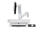 Monitorhalterung - Ergotron StyleView Combo Arm with Worksurface & Pan - 45-583-216
