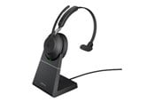 Kopfhörer/Headsets - Jabra Evolve2 65 Link380a MS Mono Stand Black - 26599-899-989