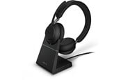 Kopfhörer/Headsets - Jabra Evolve2 65 Link380c MS Stereo Stand Black - 26599-999-889