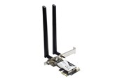 Netzwerkadapter (Netzkarte, Druckserver, u.s.w.) - Inter-Tech DMG-35 WiFi 6 + BT 5.0 PCIe Adapter - 88888149