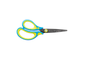 Schreibtischzubehör - Pelikan griffix® Schulschere spitz für Linkshänder, Neon Fresh Blue - 100401656