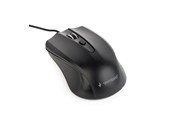 Maus - Gembird Wired optical mouse 4B-01 - Maus (Schwarz) - MUS-4B-01