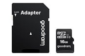 Speicherkarten - GOODRAM microSD/SD M1AA - 100MB/s - 16GB - M1AA-0160R12