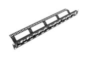 Netzwerkzubehör - Lanberg PPKS-1224-B - patch panel (blank) - 1U - 19" - PPKS-1224-B