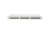 Netzwerkzubehör - Lanberg PPS6-1024-S 24-Port Patch Panel 1U 19" Cat6 Shielded Grey RAL7035 - PPS6-1024-S