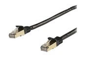 Netzwerk - Kabel - StarTech.com 10m CAT6a Ethernet Cable - Black RJ45 Shielded Cable Snagless - patch cable - 10 m - black - Schwarz - 10m - 6ASPAT10MBK
