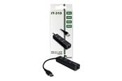 USB-Hubs - Inter-Tech Argus IT-310 USB-Hubs - 3 - Schwarz - 88885439